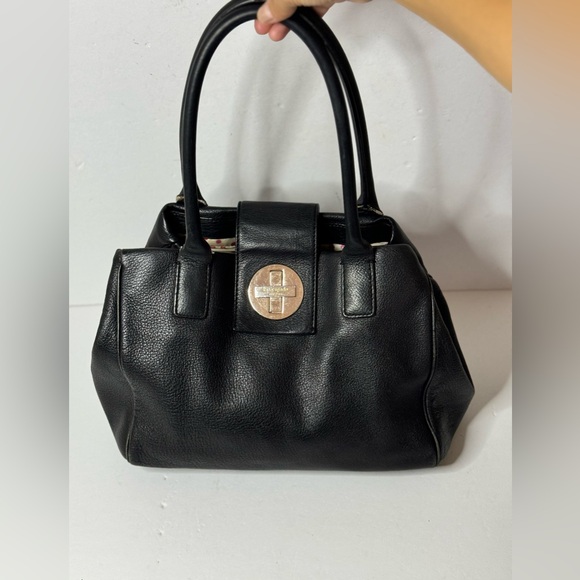KATE SPADE ANISHA BEXLEY BLACK LEATHER TOTE/ SHOULDER BAG - Picture 1 of 13
